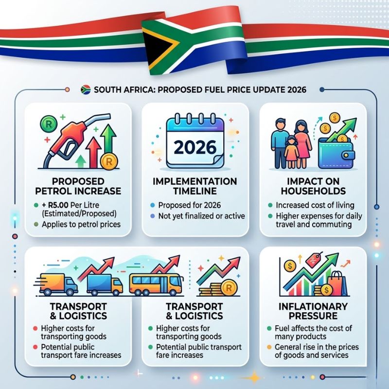 South Africa Fuel Price Update 2026